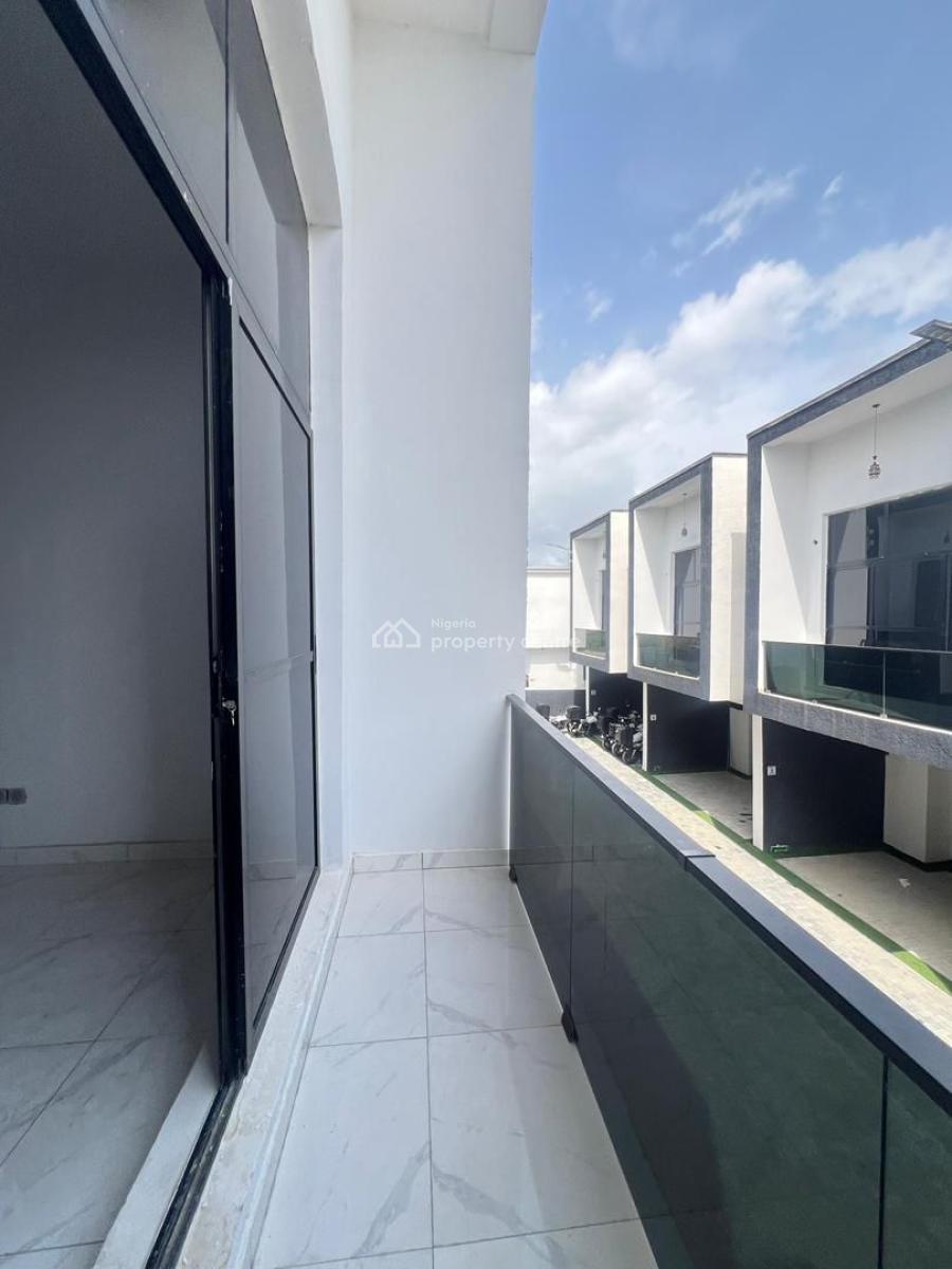 Spacious 4 Bedroom Terrace Duplex in a Secure, Ikota, Lekki, Lagos, Terraced Duplex for Rent