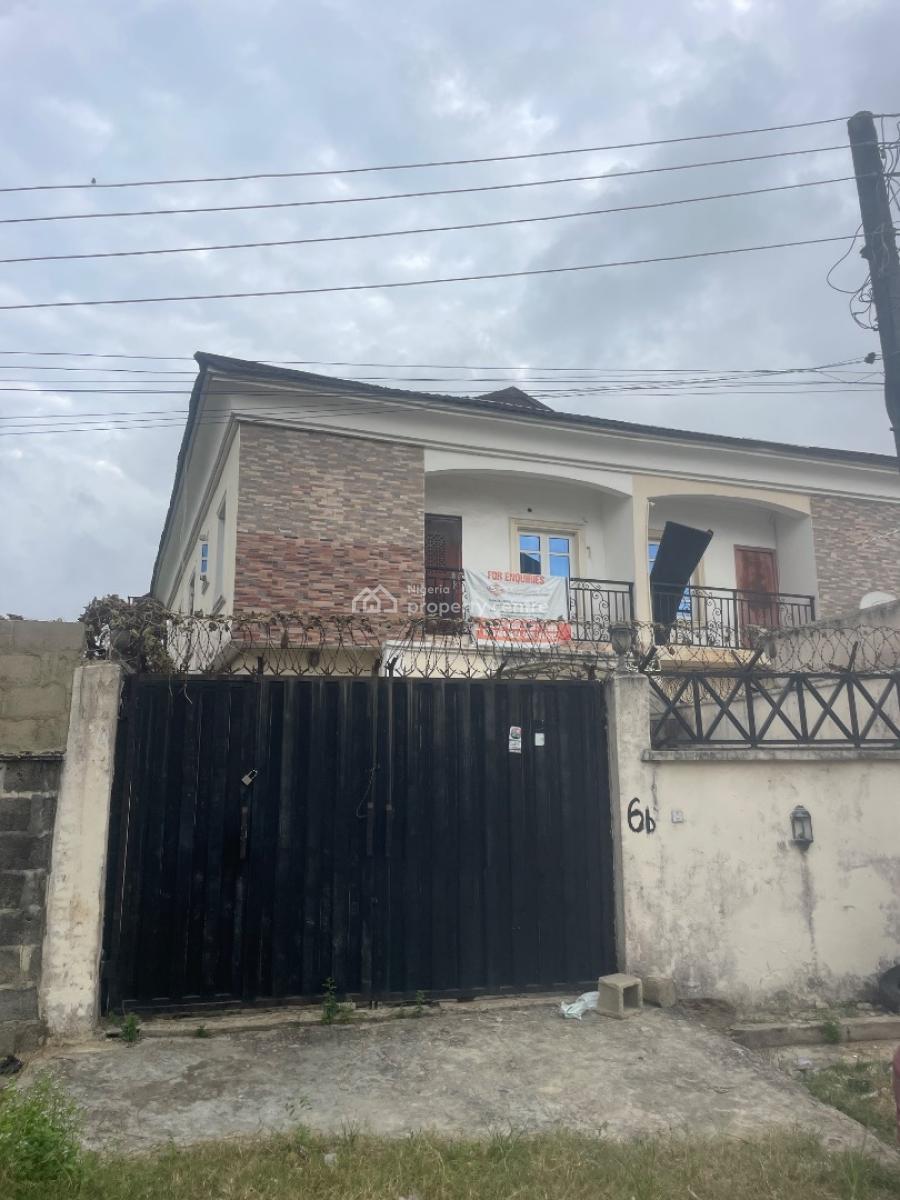 4bedrooms Semi Detached Duplex with Bq, 2 Munits to Express, Olokonla, Ajah, Lagos, Semi-detached Duplex for Rent