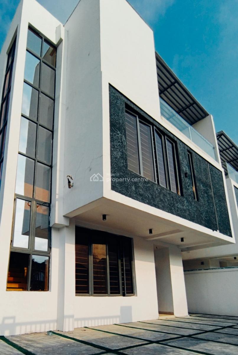 a 4 Bedroom Duplex, Opposite Osapa, By Ologolo,, Lekki, Lagos, Semi-detached Duplex for Rent