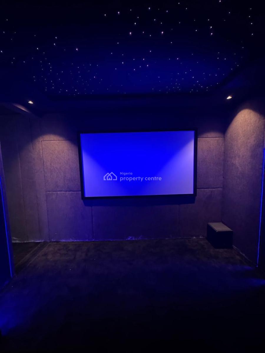 6 Bedroom Fully Detached Duplex with 2 Rooms Bq and Private Cinema, Lekki Phase 1, Lekki, Lagos, Detached Duplex for Sale