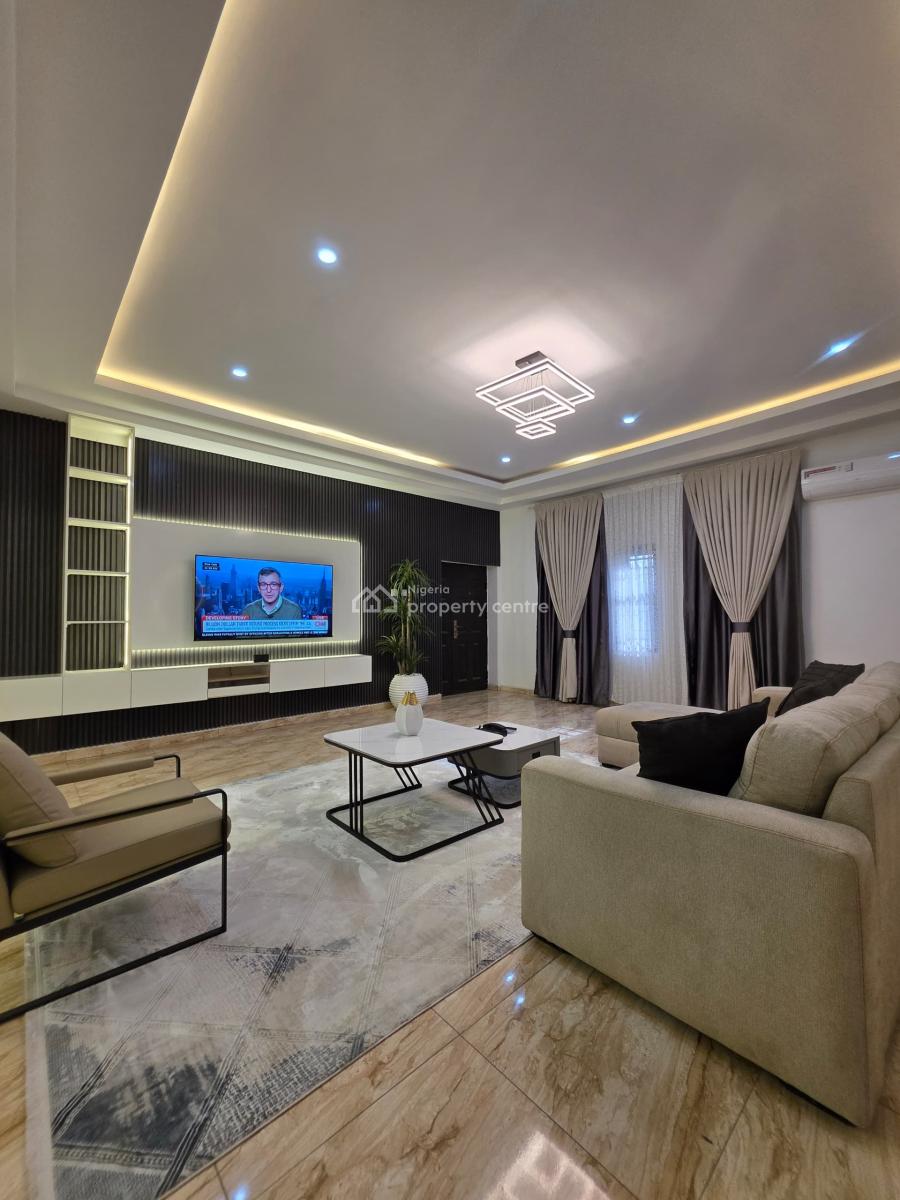 Luxury Furnished 3 Bedrooms Apartment in Jahi, After Jabi Lake Mall, Jabi, Abuja, Flat / Apartment for Rent