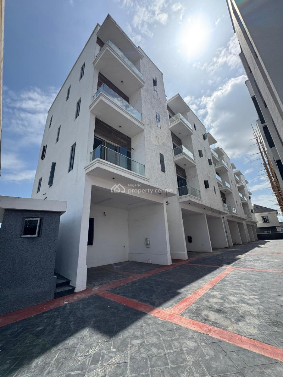 Brand New 5-bedroom Terrace Duplex, Chevron, Lekki, Lagos, Terraced Duplex for Rent