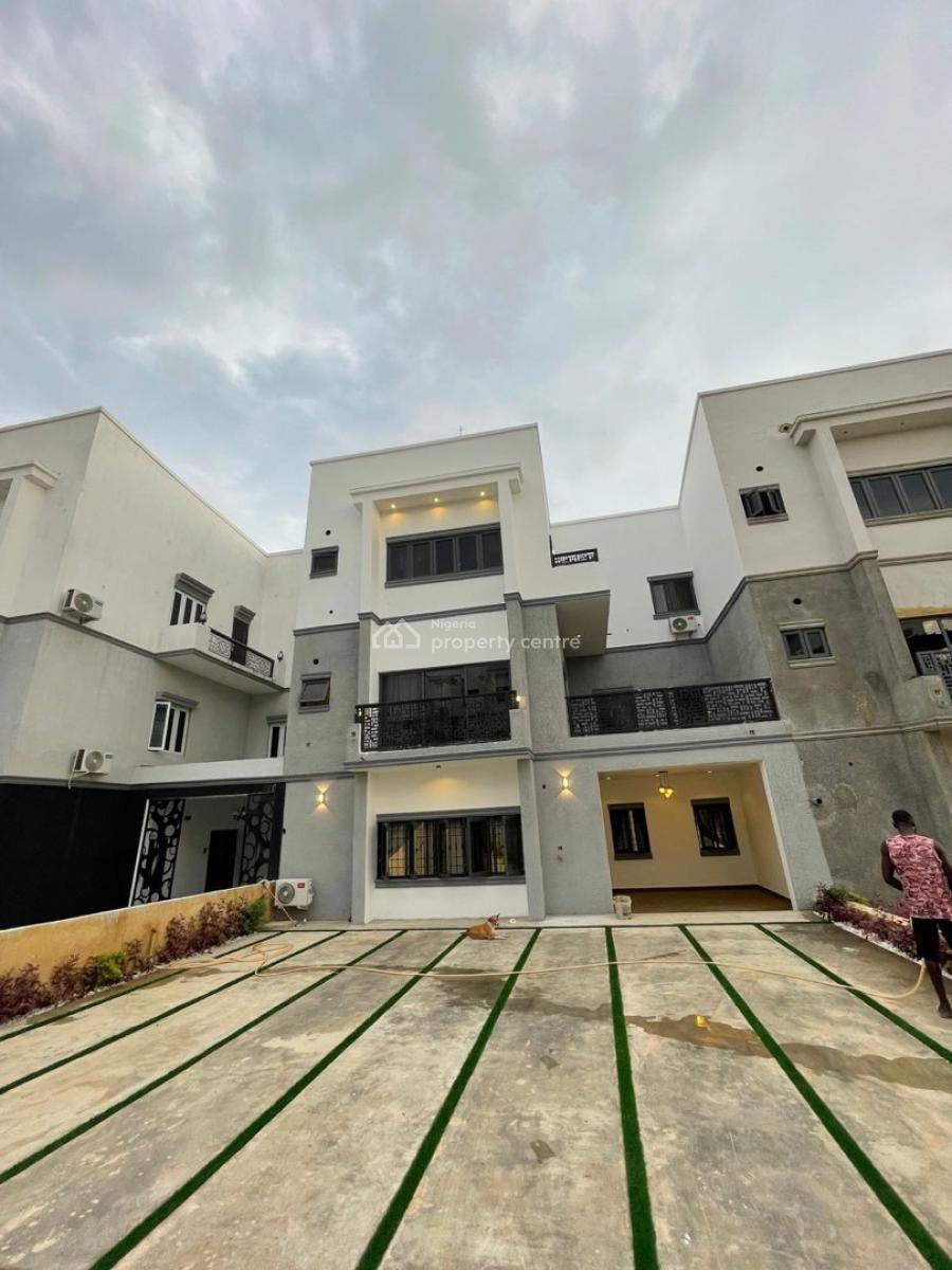 Luxury 5 Bedrooms Demarcated and Spacious Terraced Duplex with Bq, Katampe Extension, Katampe, Abuja, Terraced Duplex for Sale