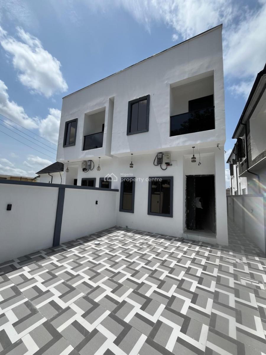 Newly Built 4 Bedroom Semi Detached Duplex with Bq, Yaba, Lagos, Semi-detached Duplex for Sale