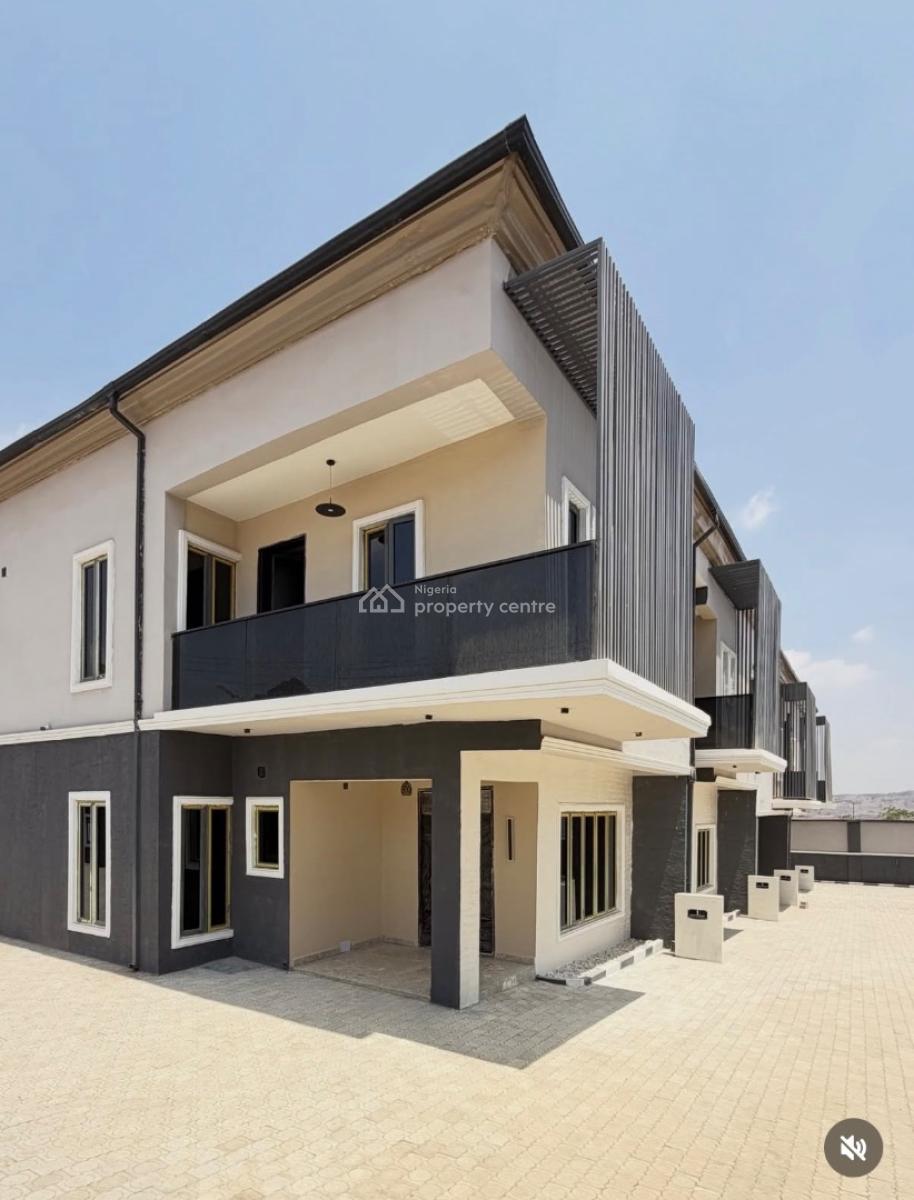 Exquisite 4 Bedroom Terrace Duplex with Bq, Mpape, Maitama 2, Maitama District, Abuja, Terraced Duplex for Rent