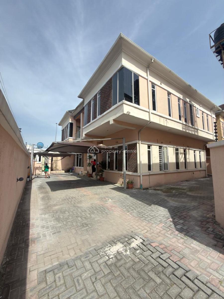 Spacious 4-bedroom Semi-detached Duplex, Chevron, Lekki, Lagos, House for Sale