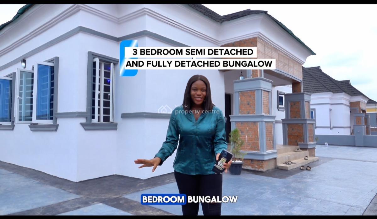 Beautiful 3-bedroom Bungalow with Modern Facilities in Mowe, Mowe Town, Ogun, Detached Bungalow for Sale