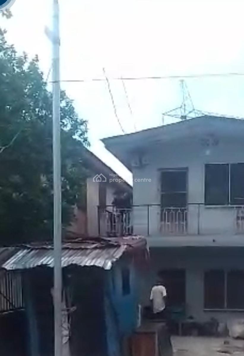 a Storey Building on Half Plot Standing Alone, Obasola Street, Ijesha, Lagos, Block of Flats for Sale