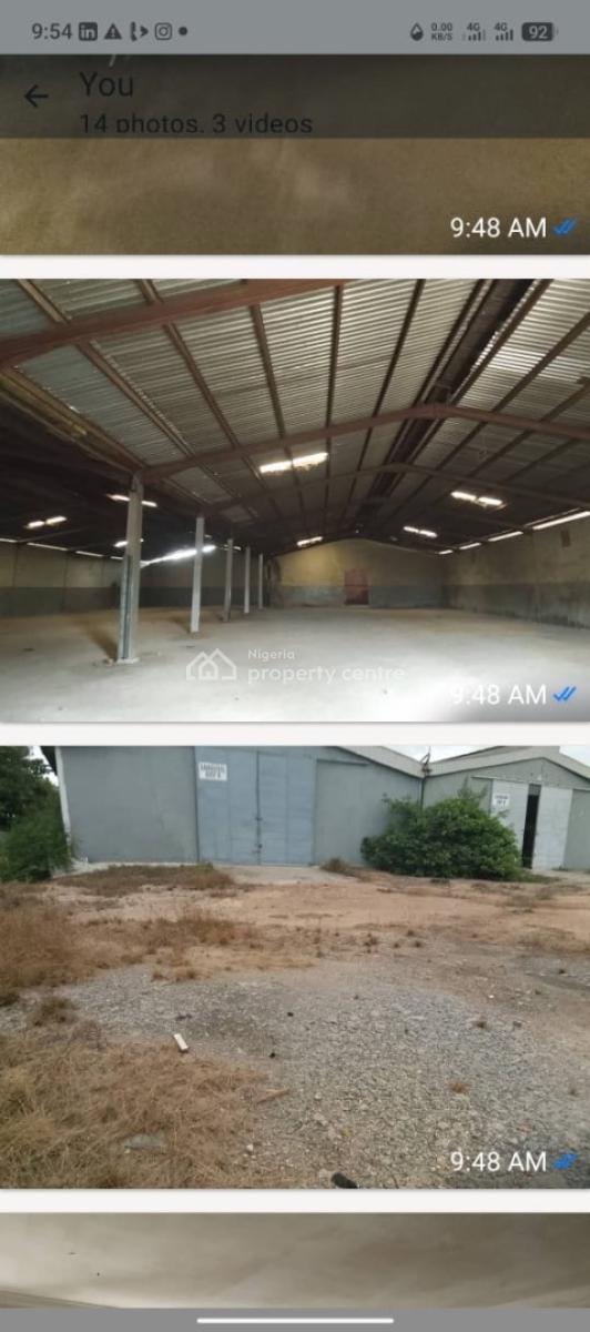 *on Lagos Ibadan* Expressway*  Warehouse on 1½ Acre @ *aiyetoro*    in, Lagos Ibadan Express Road Ayotoro, Berger, Arepo, Ogun, Warehouse for Sale