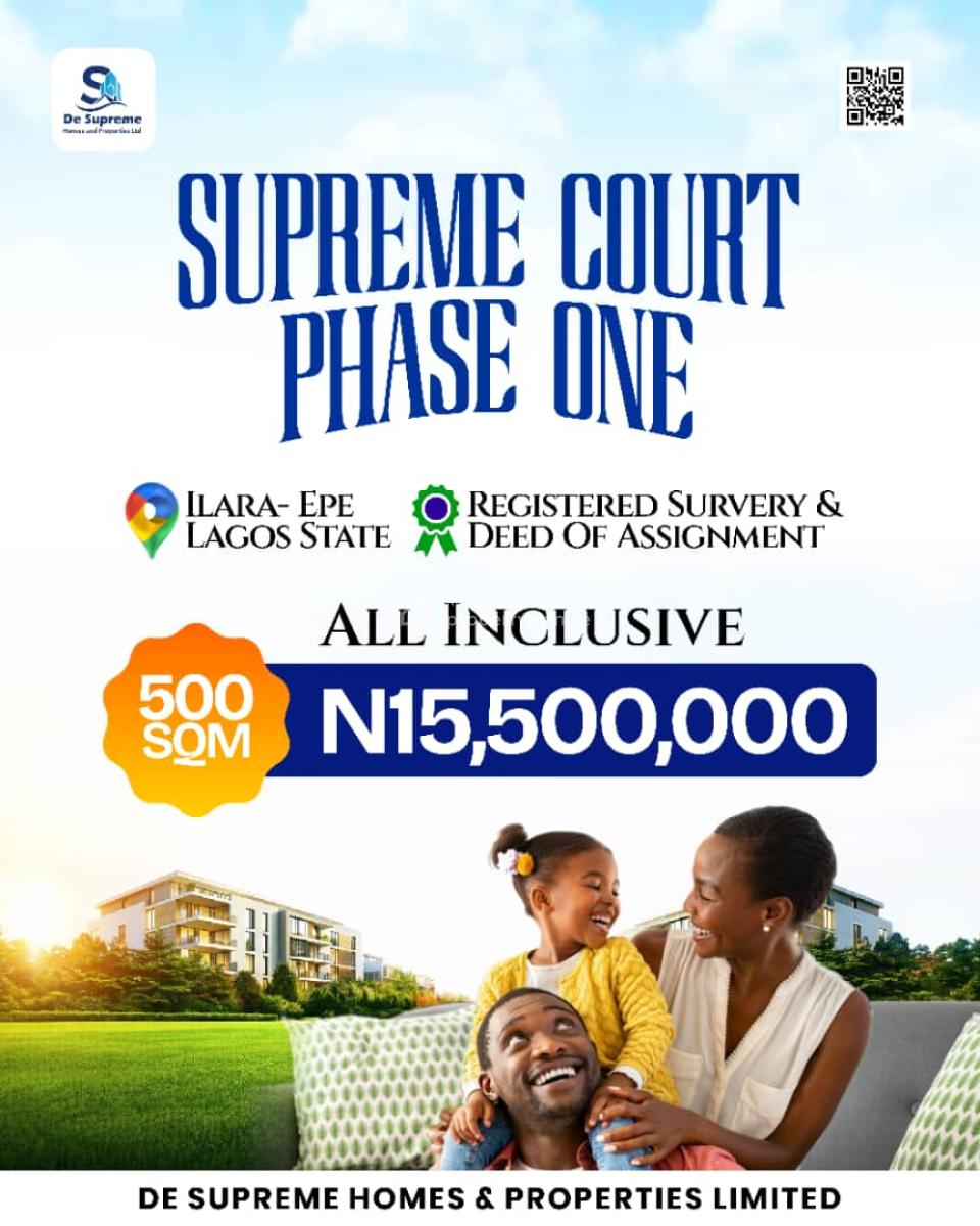 Great Investment Opportunities, Supreme Court, Ilara Epe, Epe, Lagos, Residential Land for Sale