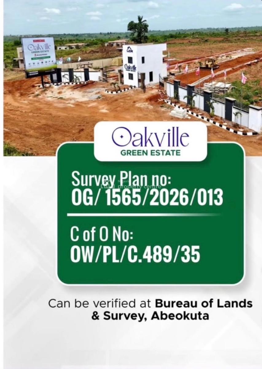 Land, Oakville Green Estate, Mowe Ofada, Ogun, Residential Land for Sale