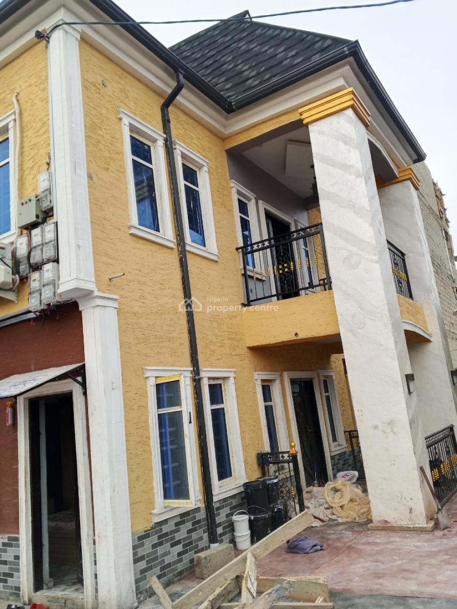 Newly Built 2 Bedrooms, Upstairs, Isheri Oshun, Isolo, Lagos, Flat / Apartment for Rent