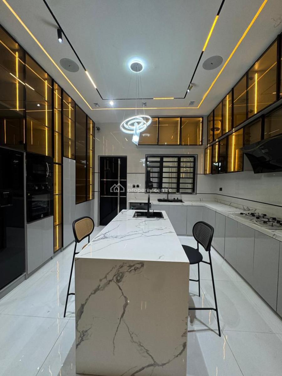 Newly Built 5 Bedroom Luxury Duplex with a Pool, Cinema & Gazebo, Chevron, Lekki, Lagos, Detached Duplex for Sale