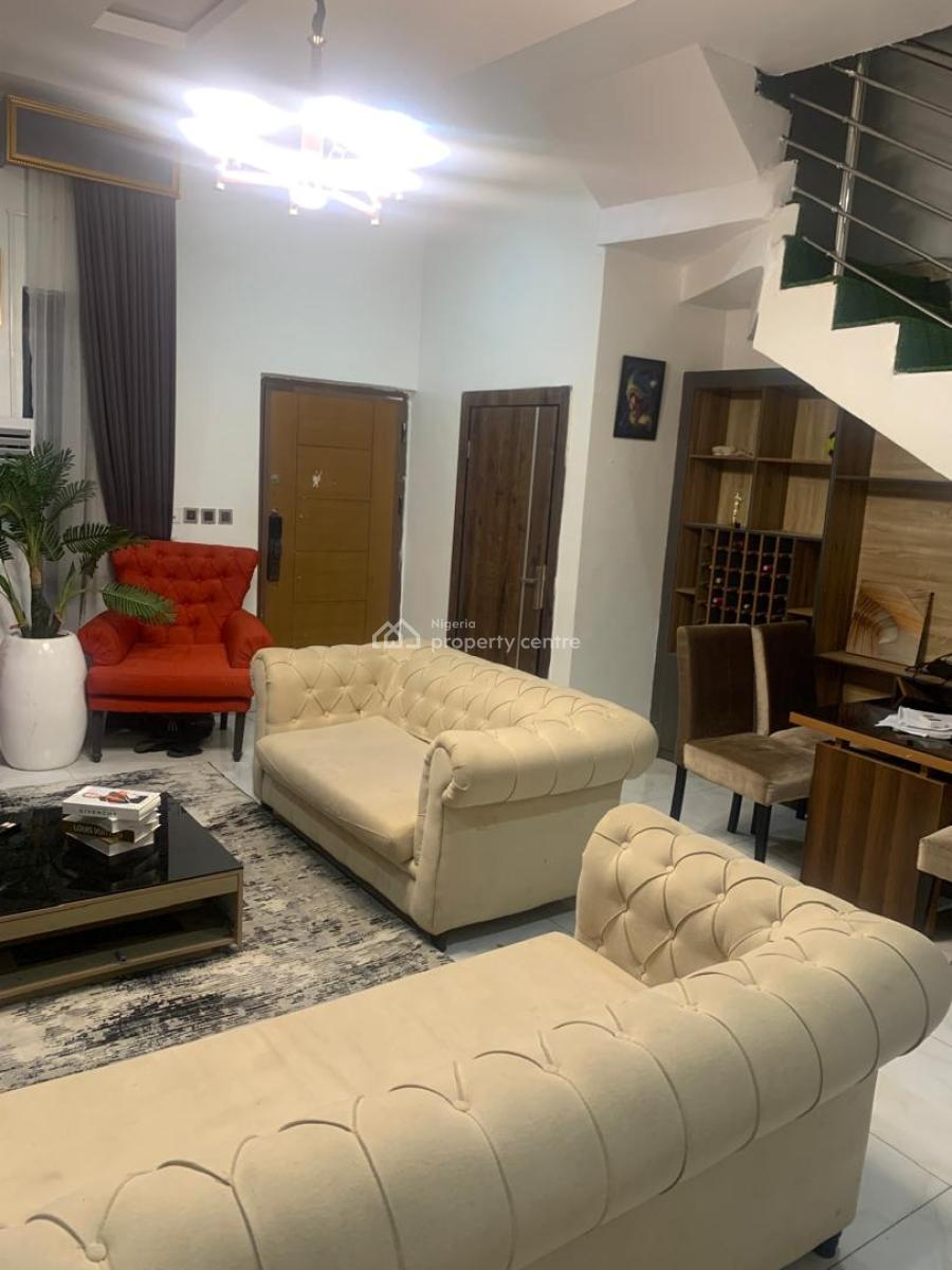 Furnished 4 Bedrooms Terraced Duplex, Harris Drive, By Vgc, Ibeju Lekki, Lagos, Terraced Duplex for Rent
