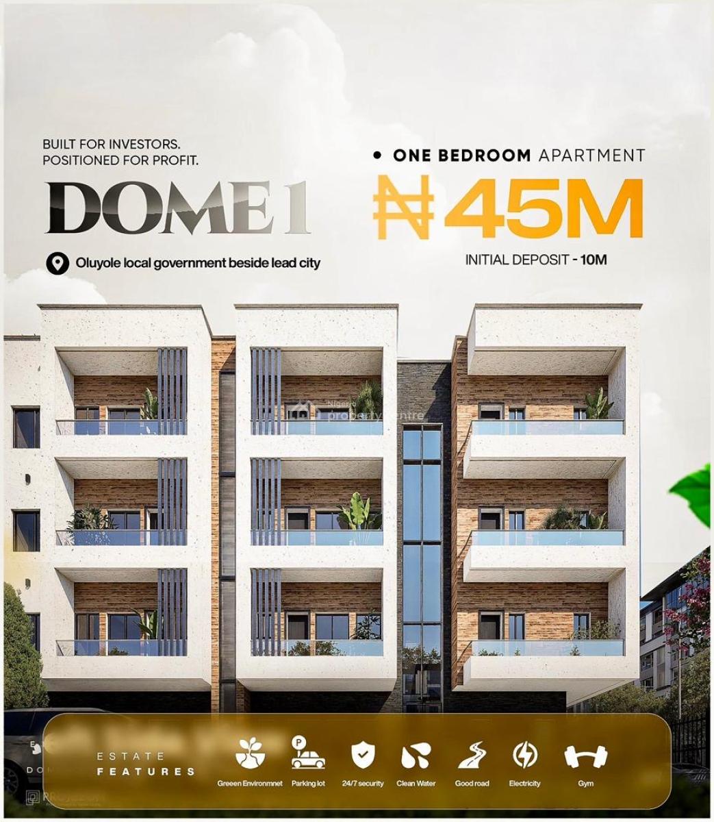 High-end Luxury 1 Bedroom Apartment with Balcony Next to Uch, Beside Lead City University, Ibadan, Oluyole, Oyo, Flat / Apartment for Sale