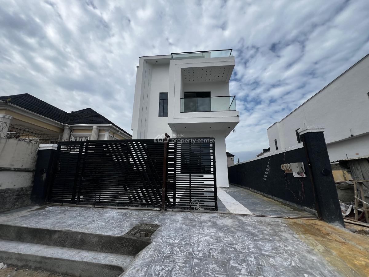Newly Built 4bedroom Detached Duplex with a Room Bq, Swimming Pool, Thomas Estate, Ajah, Lagos, Detached Duplex for Sale