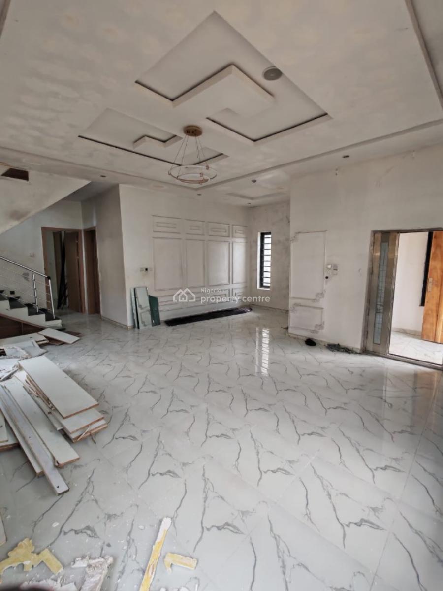 Spacious 5 Bedrooms Detached Duplex with a Room Bq, Divine Home, Thomas Estate, Ajah, Lagos, Detached Duplex for Rent