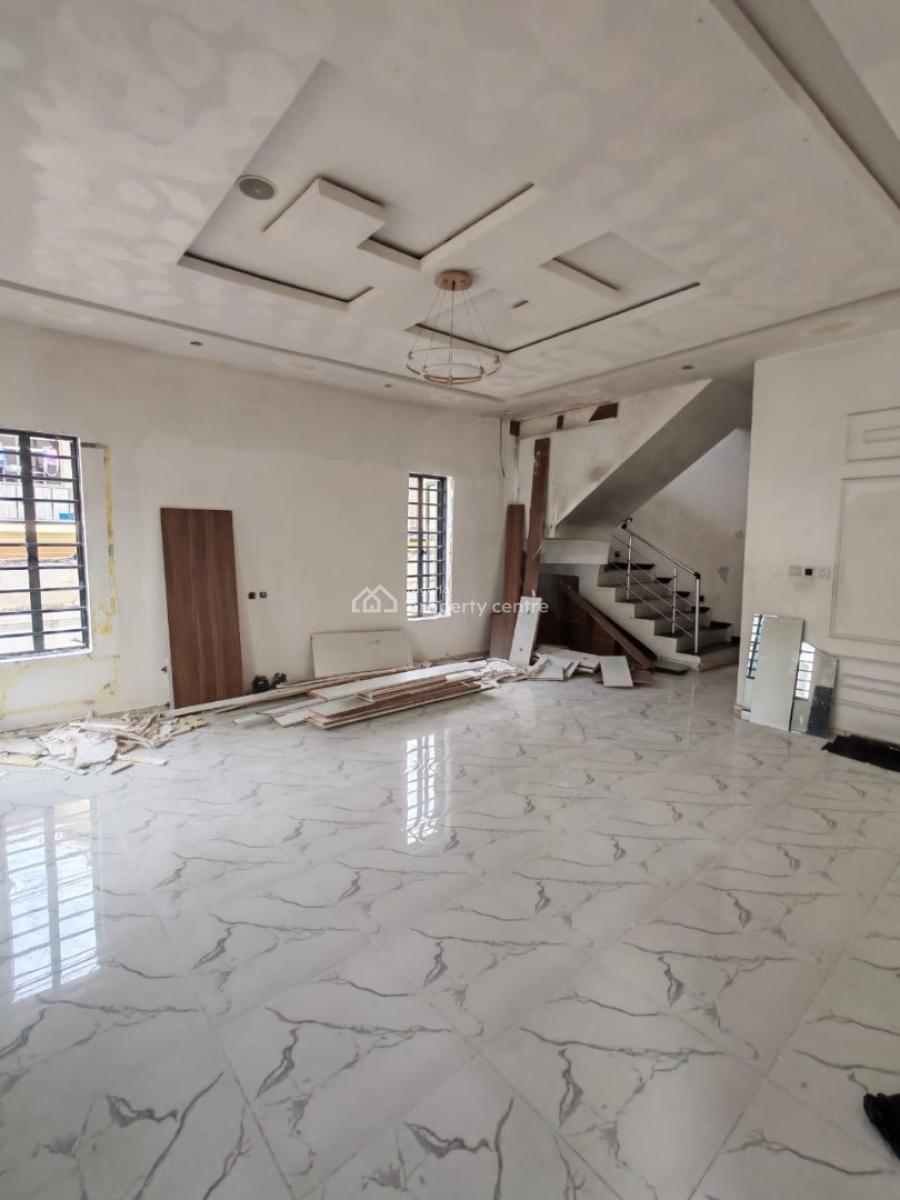 Spacious 5 Bedrooms Detached Duplex with a Room Bq, Divine Home, Thomas Estate, Ajah, Lagos, Detached Duplex for Rent