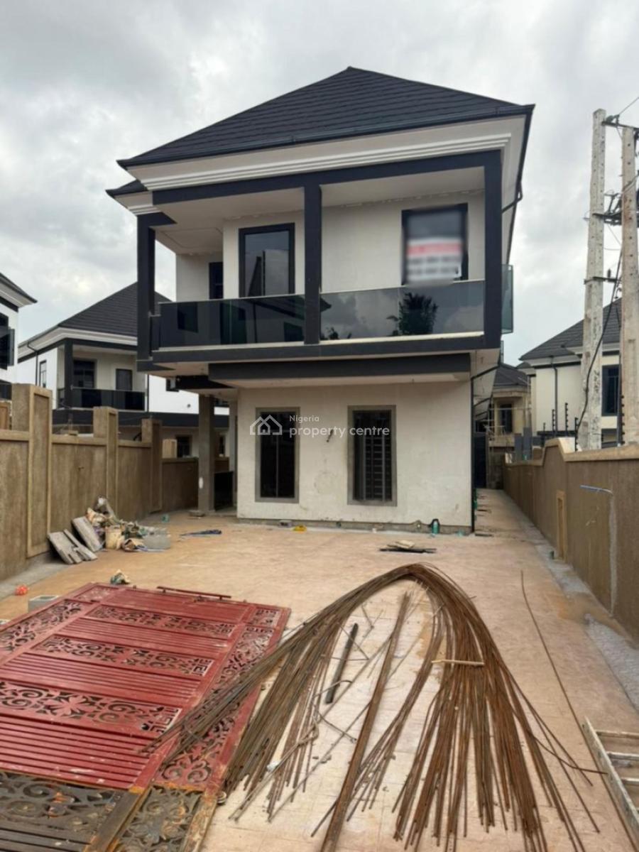 Well Spacious 5 Bedroom Duplex with a Room Bq, Omole Phase 1, Ikeja, Lagos, Detached Duplex for Sale