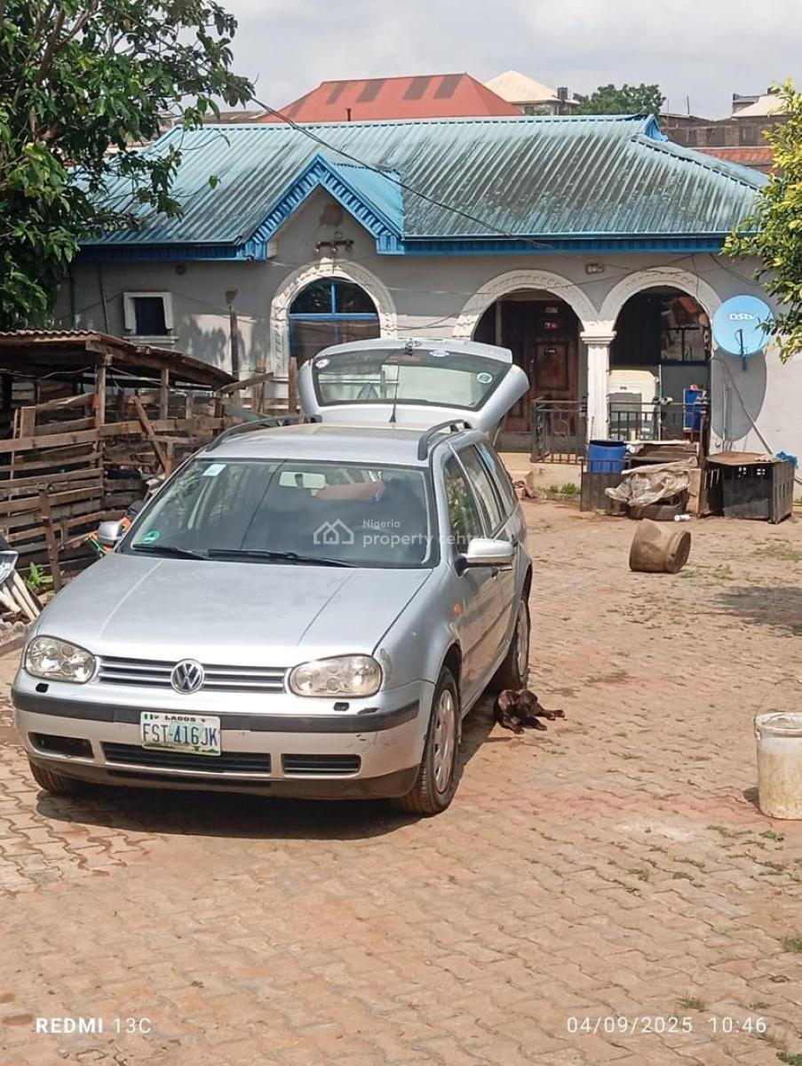 3 Bedroom Bungalow on Half Plot of Land with L Shape, Elliott Iju Ishaga Agege Ifako Ijaya Lga, Agege, Lagos, Detached Bungalow for Sale