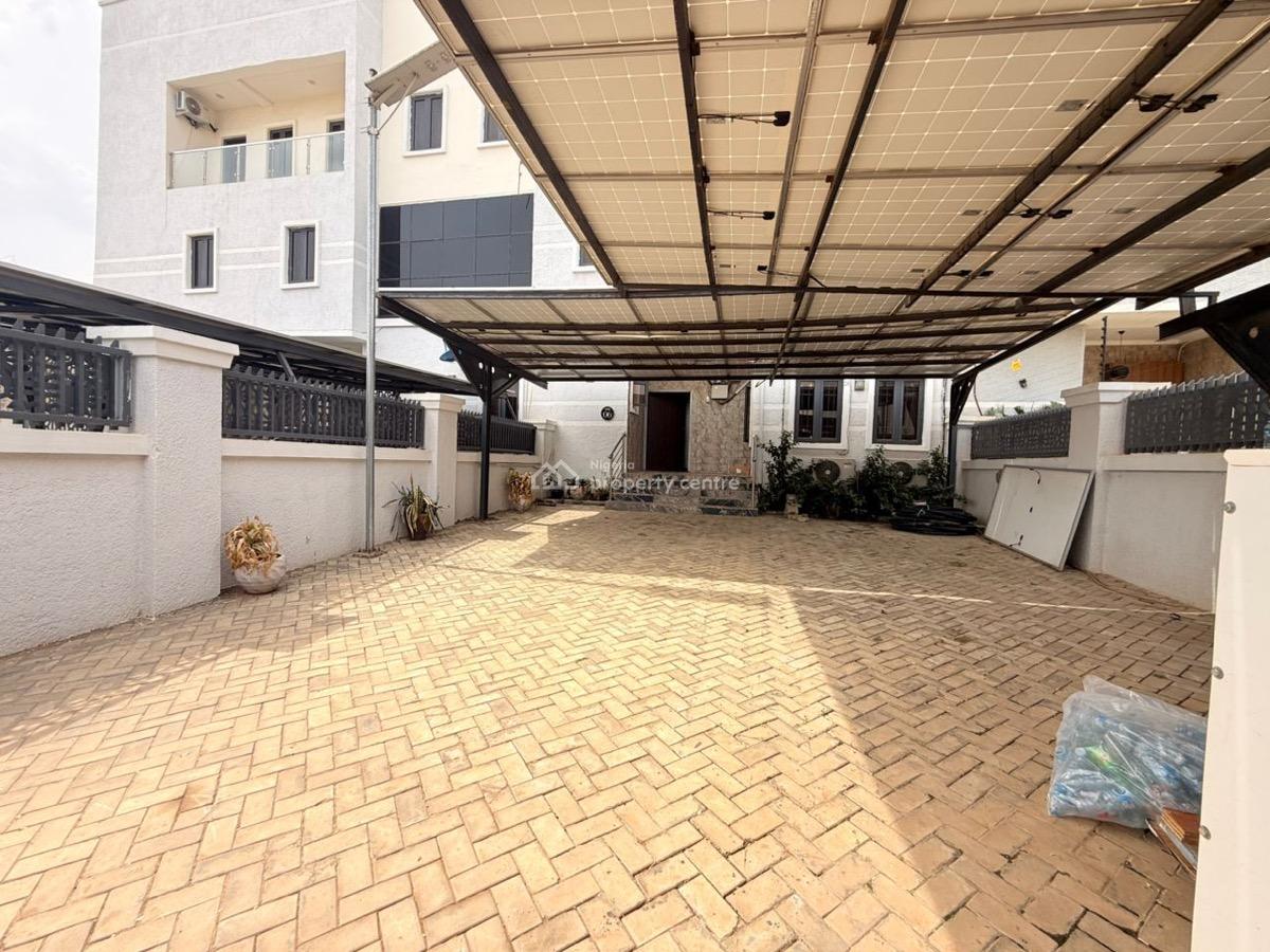 4 Bedrooms Serviced and Privately Gated Terraced Duplex, Bq, Inverter, Generator, Kado, Abuja, Terraced Duplex for Rent