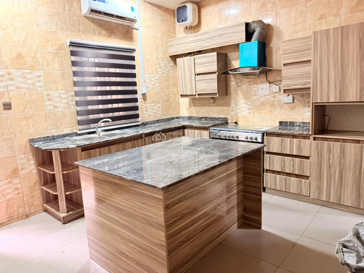 4 Bedrooms Serviced and Privately Gated Terraced Duplex, Bq, Inverter, Generator, Kado, Abuja, Terraced Duplex for Rent