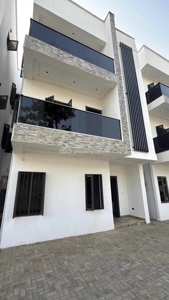Luxurious 4 Units of 4 Bedrooms Terraces Duplexes,bq, Nice Environment, Secured Neighborhood, Life Camp, Abuja, Terraced Duplex for Sale