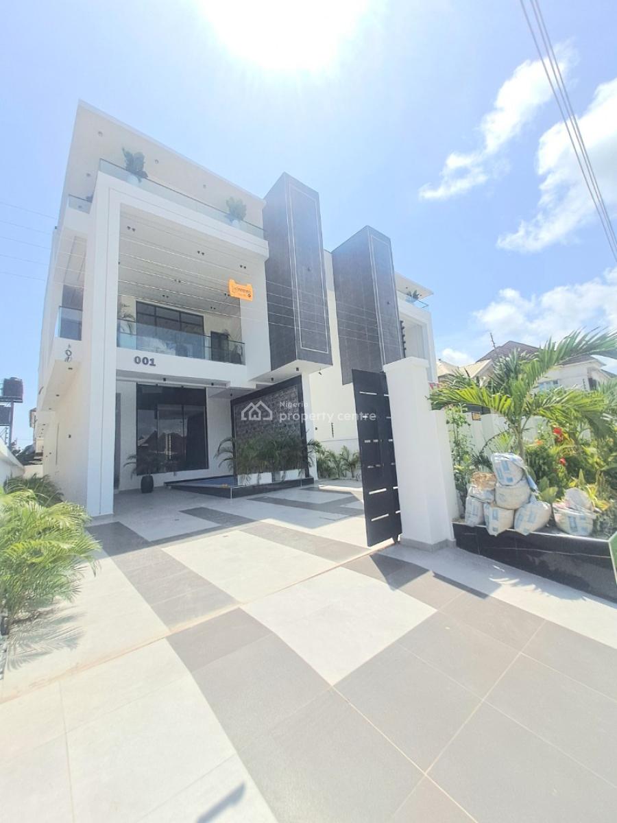 Newly Built 5 Bedroom Detached with Bq and Pool in a Gated Estate, Ikota, Lekki, Lagos, Detached Duplex for Sale