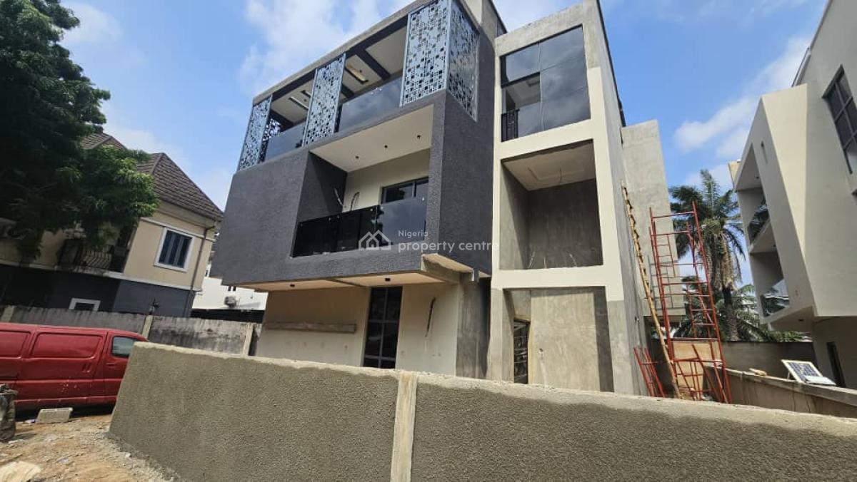 Brand New 5 Bedroom Detached Duplex with a Room Boys Quarter and Pool, Shonibare Estate, Maryland, Lagos, Detached Duplex for Sale