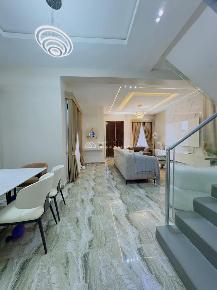 Fantastic Built 4 Bedrooms Terraced Duplex with Bq, Pool and Gym, Gra, Ogudu, Lagos, Terraced Duplex for Sale