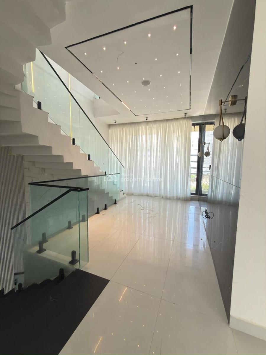 Luxury 5 Bedrooms Terraced Duplex (self Compound) + Bq, Lekki Phase 1, Lekki, Lagos, Terraced Duplex for Sale