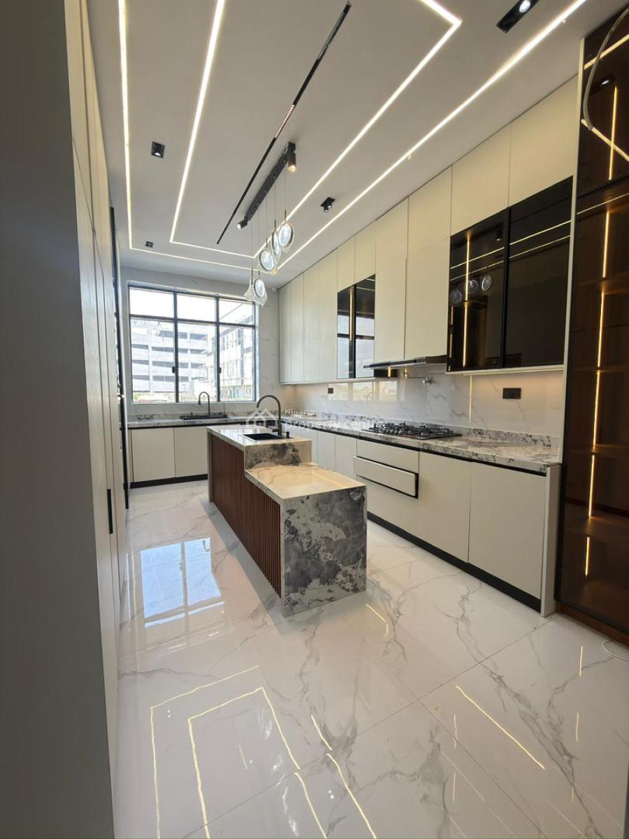 Luxury 5 Bedrooms Terraced Duplex (self Compound) + Bq, Lekki Phase 1, Lekki, Lagos, Terraced Duplex for Sale