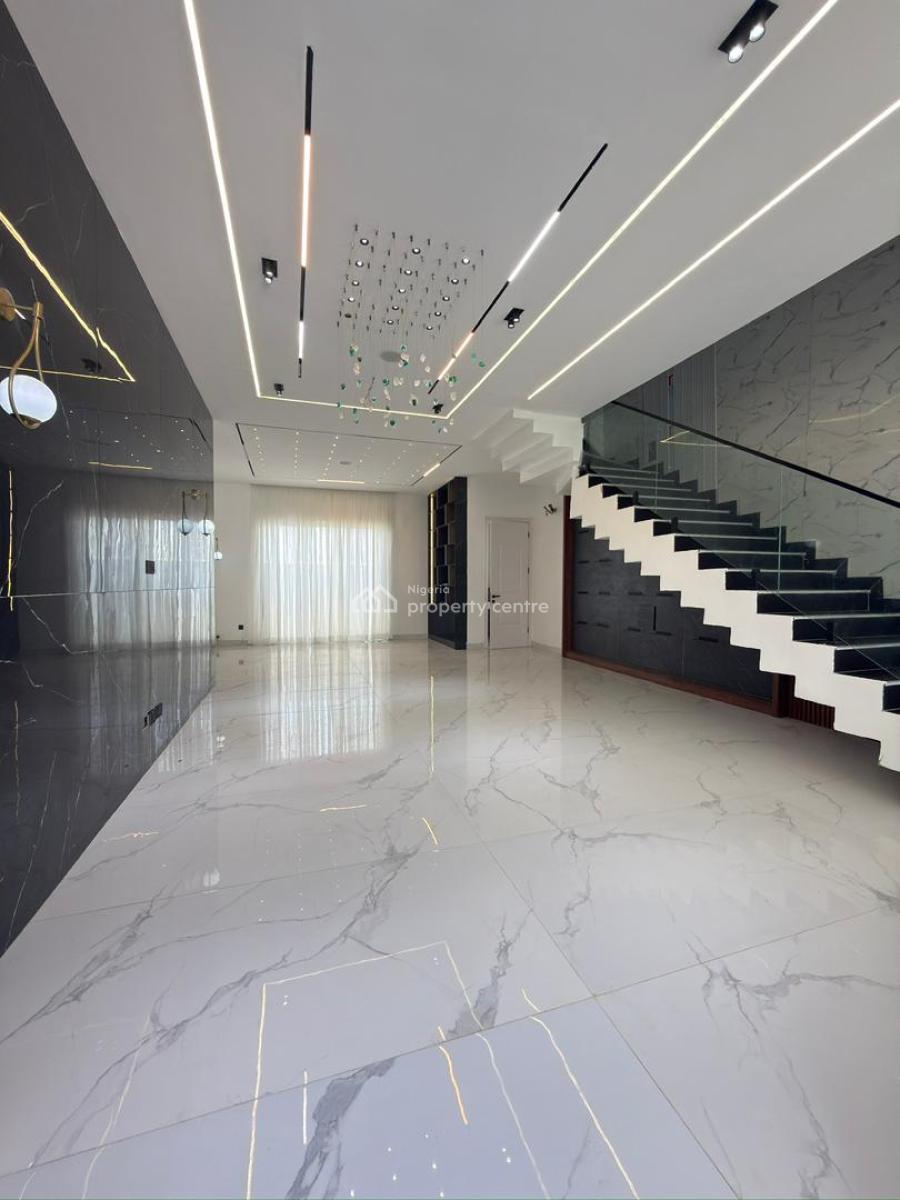 Luxury 5 Bedrooms Terraced Duplex (self Compound) + Bq, Lekki Phase 1, Lekki, Lagos, Terraced Duplex for Sale