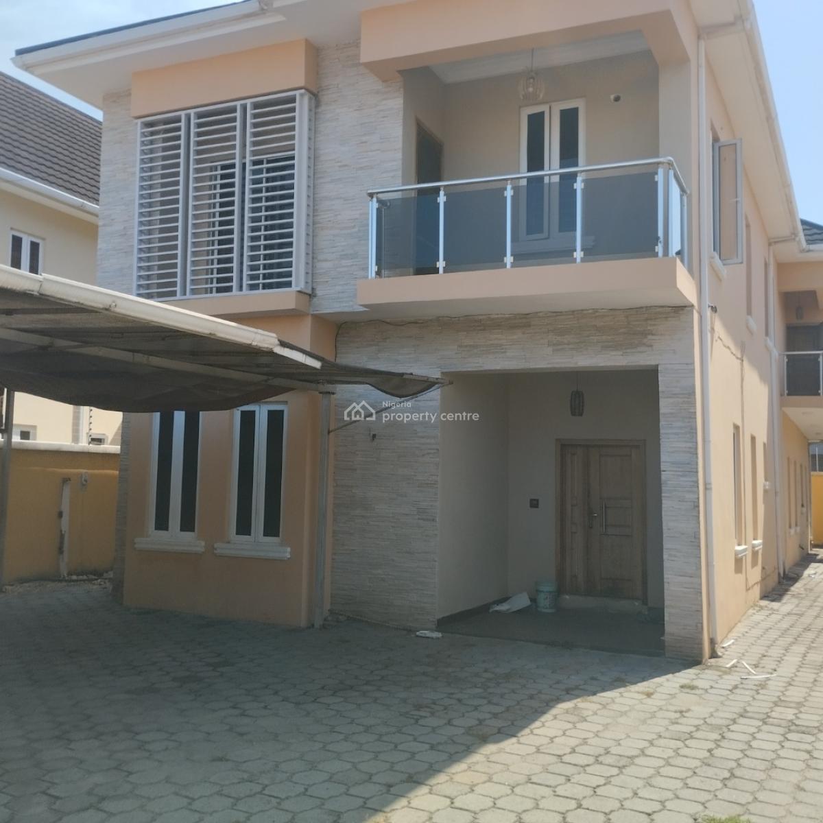 5 Bedroom Fully Detached House with 2 Rooms Bq, Off Admiralty Way, Lekki Phase 1, Lekki, Lagos, Detached Duplex for Sale