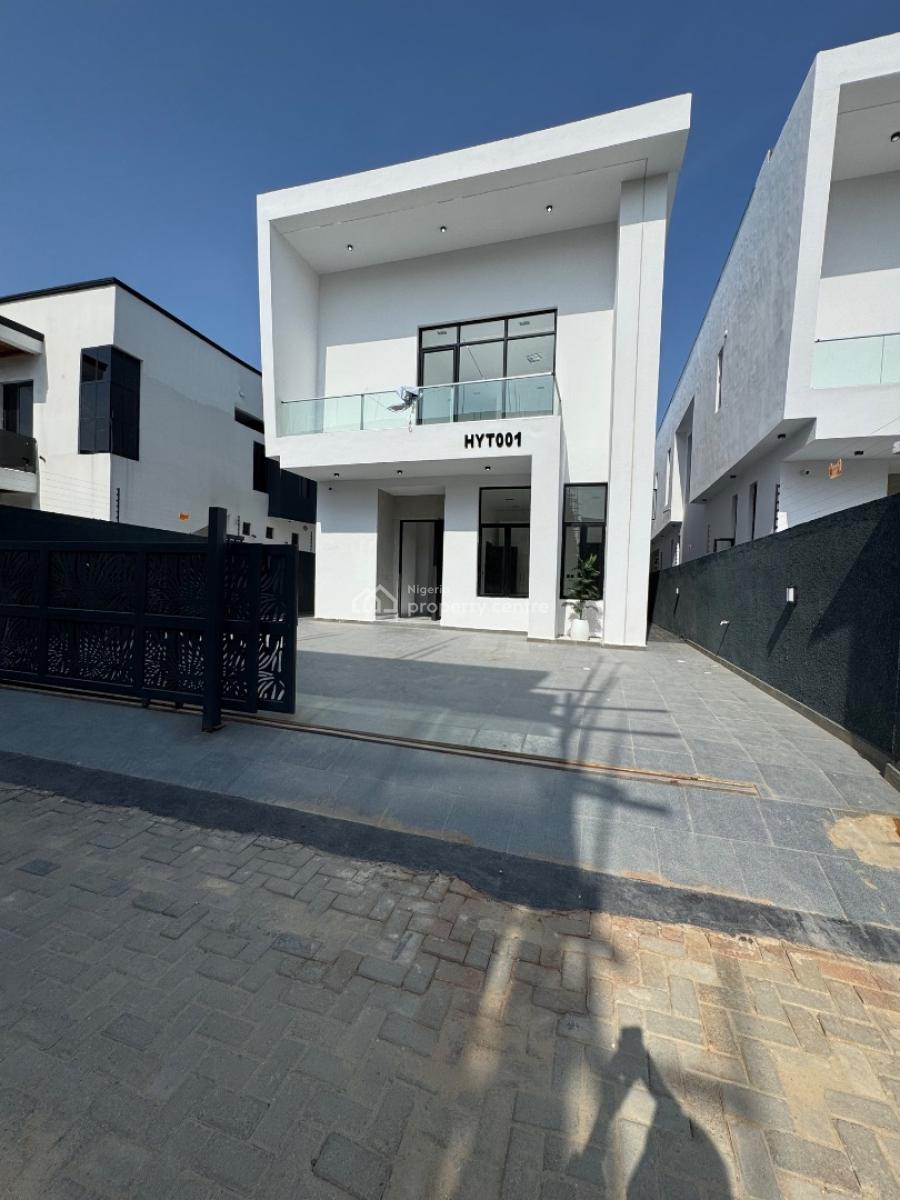 Spacious 5 Bedroom Detached Duplex with Pool, Chevron, Lekki, Lagos, Detached Duplex for Sale