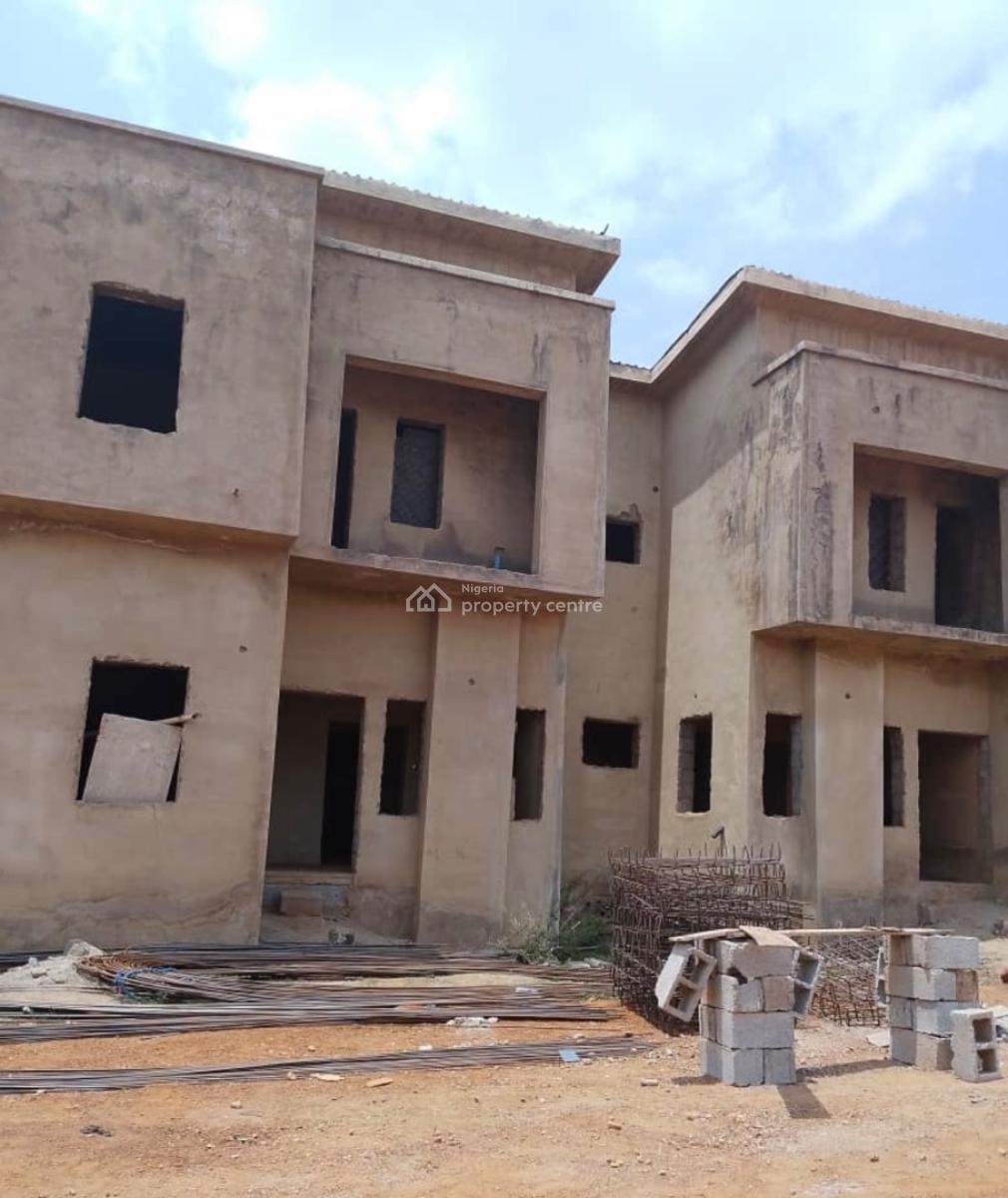 a Distress 5 Bedroom Semi Detached Duplex, Lifecamp By Godab Estate Lifecamp Abuja, Life Camp, Abuja, Semi-detached Duplex for Sale