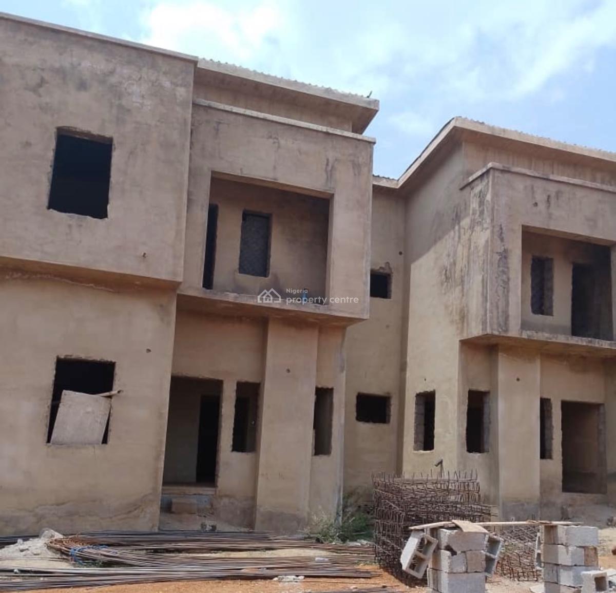 a Distress 5 Bedroom Semi Detached Duplex, Lifecamp By Godab Estate Lifecamp Abuja, Life Camp, Abuja, Semi-detached Duplex for Sale