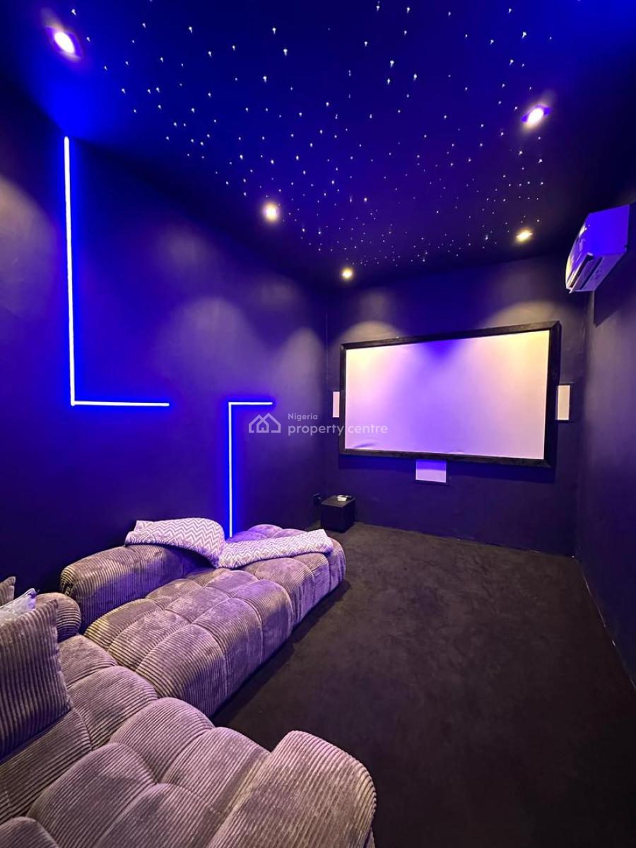 Luxury 3-bedroom Penthouse with Hockey and Private Cinema, Ikate, Lekki, Lagos, Flat / Apartment Short Let