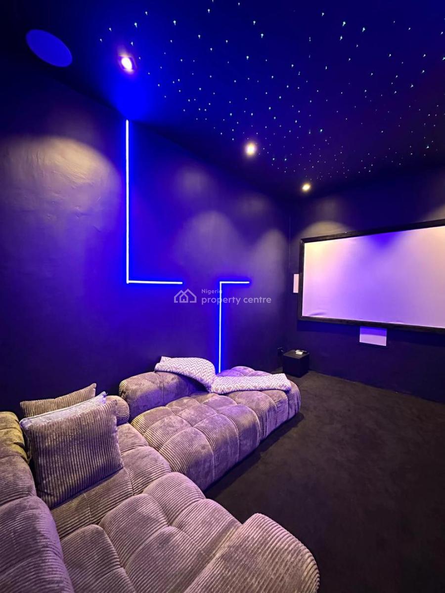 Luxury 3-bedroom Penthouse with Hockey and Private Cinema, Ikate, Lekki, Lagos, Flat / Apartment Short Let