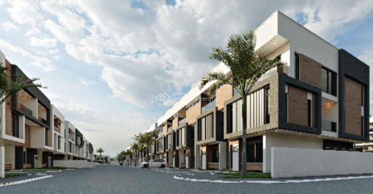 4 Bedroom Terraced Duplex, Near Ochacho Estate and Before Brains and Hammers City, Life Camp, Abuja, Terraced Duplex for Sale