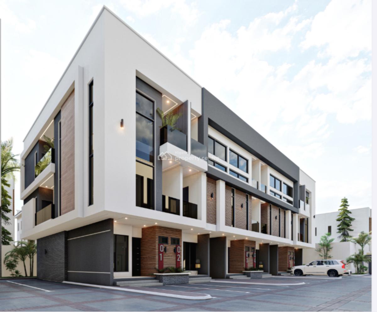 4 Bedroom Terraced Duplex, Near Ochacho Estate and Before Brains and Hammers City, Life Camp, Abuja, Terraced Duplex for Sale