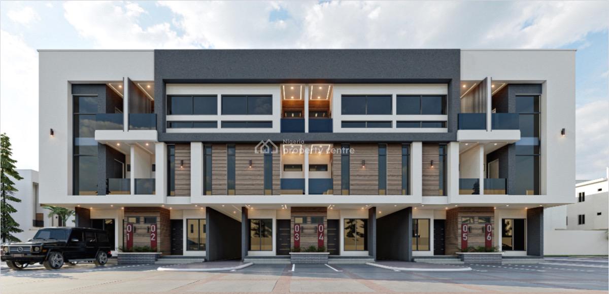 4 Bedroom Terraced Duplex, Near Ochacho Estate and Before Brains and Hammers City, Life Camp, Abuja, Terraced Duplex for Sale