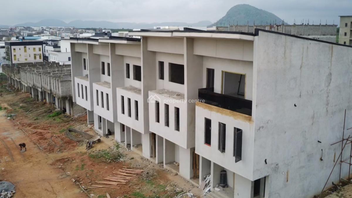 4 Bedroom Terraced Duplex, Near Ochacho Estate and Before Brains and Hammers City, Life Camp, Abuja, Terraced Duplex for Sale