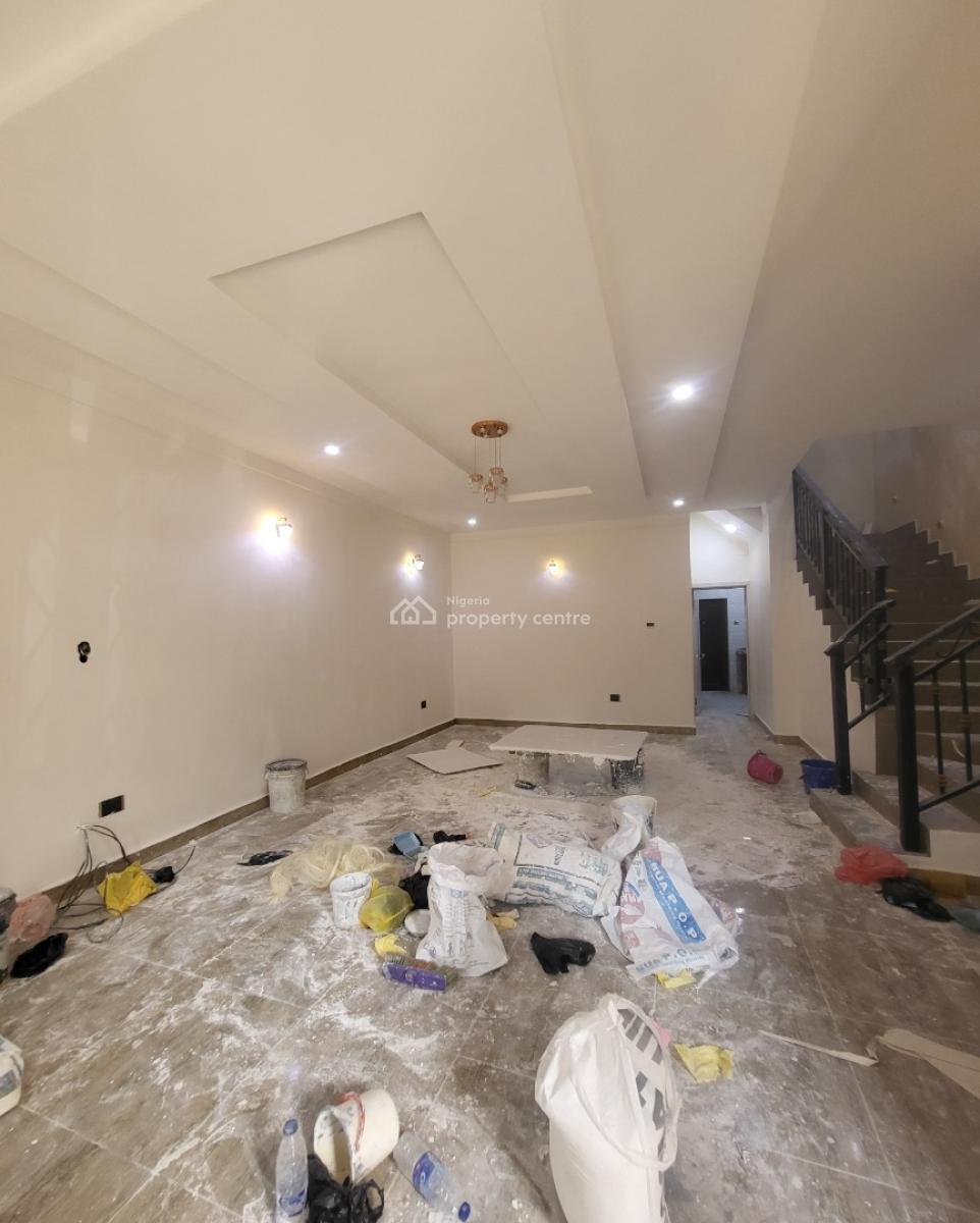 Luxurious Massive 4 Bedroom Terrace Duplex, By Games Village Estate, Kaura, Abuja, Terraced Duplex for Rent