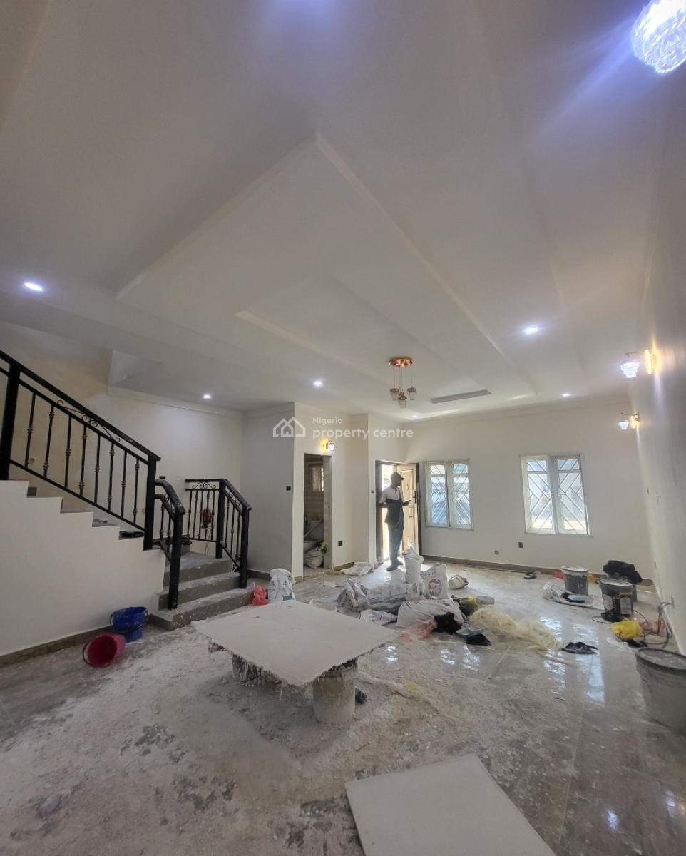 Luxurious Massive 4 Bedroom Terrace Duplex, By Games Village Estate, Kaura, Abuja, Terraced Duplex for Rent