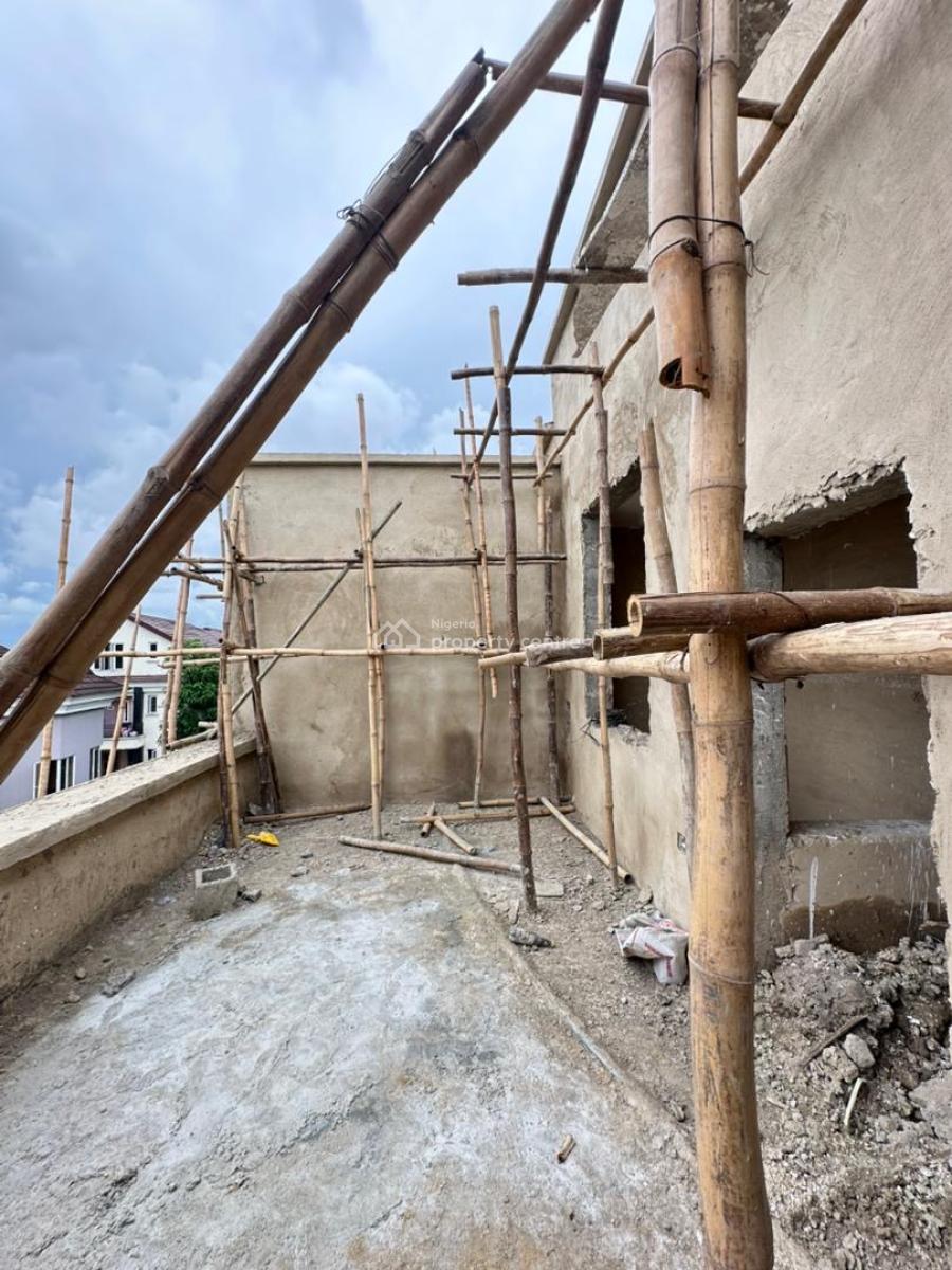 Fully Automated Luxury 4 Bedroom Terrace with a Private Garage and Bq, Yaba, Lagos, Terraced Duplex for Sale