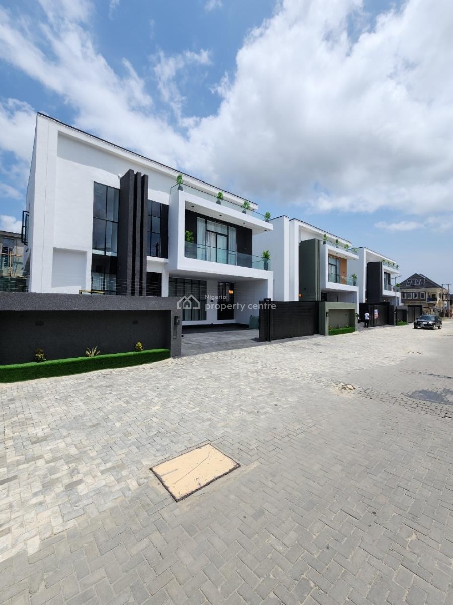Luxury 5 Bedroom Fully Detached Duplex with Bq & Pool, Vgc, Lekki, Lagos, Detached Duplex for Sale
