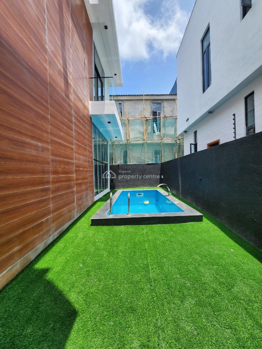 Luxury 5 Bedroom Fully Detached Duplex with Bq & Pool, Vgc, Lekki, Lagos, Detached Duplex for Sale