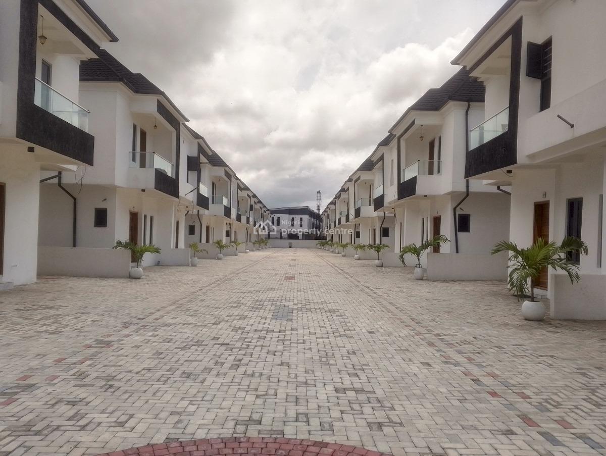 Serviced 4 Bedrooms Semi Detached House with a Room Bq, Harris Drive, Vgc, Lekki, Lagos, Semi-detached Duplex for Sale