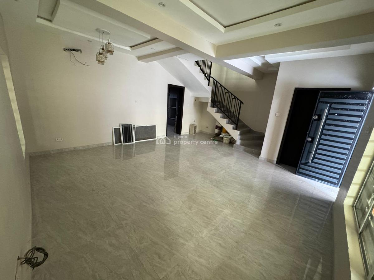3 Bedroom Terrace Duplex with Bq in a Fully Serviced Estate, Cyberville Estate By Coastal Road, Ikate, Lekki, Lagos, Flat / Apartment for Rent